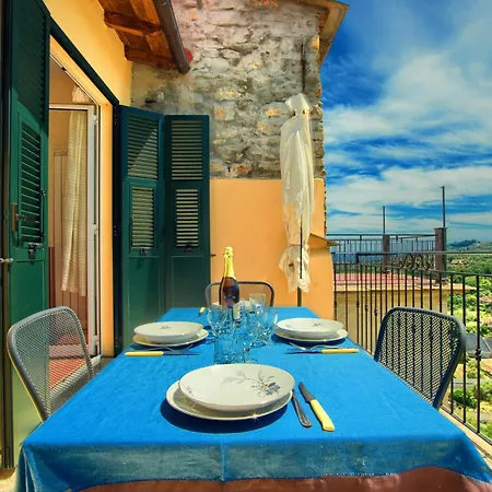 Дом отдыха Casa Con Terrazza Panoramica In Tipico Borgo Ligure