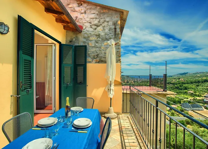 펜션 Casa Con Terrazza Panoramica In Tipico Borgo Ligure