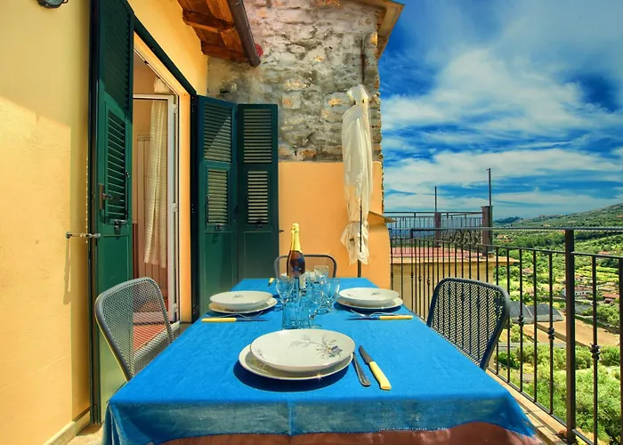 펜션 Casa Con Terrazza Panoramica In Tipico Borgo Ligure